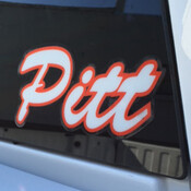 Script Pitt Helmet Decal