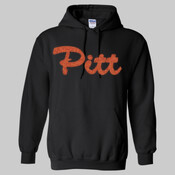 Glitter - script Pitt - Heavy Blend™ Hooded Sweatshirt